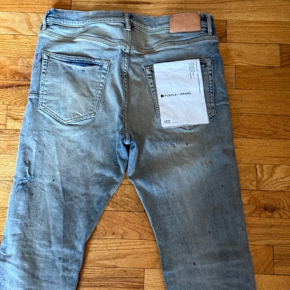 PURPLE JEANS SLIM P001 light wash - Picture 2 of 4